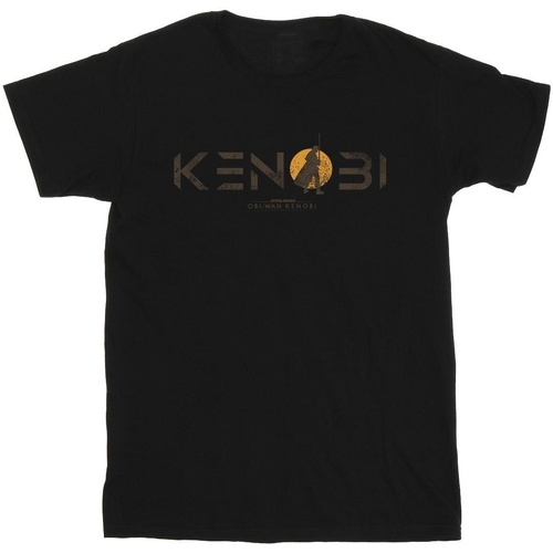 Abbigliamento Uomo T-shirts a maniche lunghe Star Wars: Obi-Wan Kenobi Kenobi Stance Nero