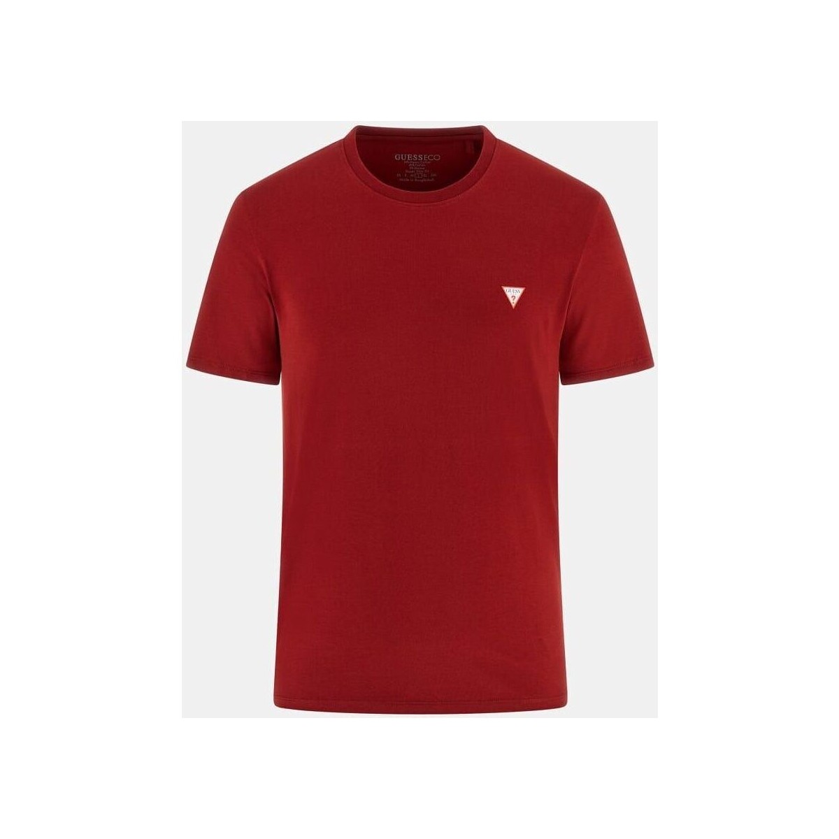 Abbigliamento Uomo T-shirt & Polo Guess M2YI36 I3Z14 - CORE TEE-G1BB BORDEAUX Rosso