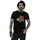 Abbigliamento Uomo T-shirts a maniche lunghe Disney Wreck It Ralph Race Skull Nero