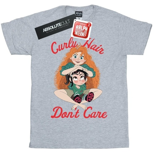 Abbigliamento Uomo T-shirts a maniche lunghe Disney BI52306 Grigio