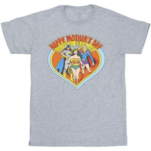 Abbigliamento Uomo T-shirts a maniche lunghe Dc Comics Wonder Woman Mother's Day Grigio