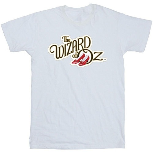 Abbigliamento Uomo T-shirts a maniche lunghe The Wizard Of Oz Shoes Logo Bianco