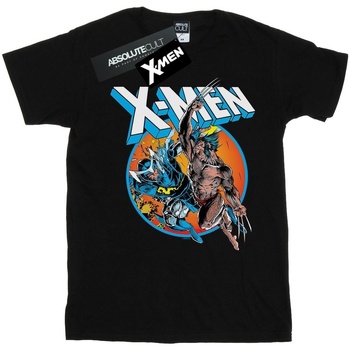 Abbigliamento Uomo T-shirts a maniche lunghe Marvel X-Men Broken Chains Nero