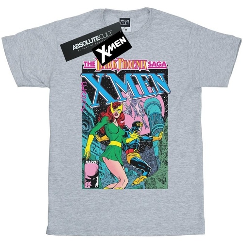 Abbigliamento Uomo T-shirts a maniche lunghe Marvel X-Men The Dark Phoenix Saga Grigio