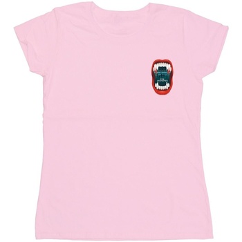 Abbigliamento Donna T-shirts a maniche lunghe The Lost Boys Teeth Pocket Rosso