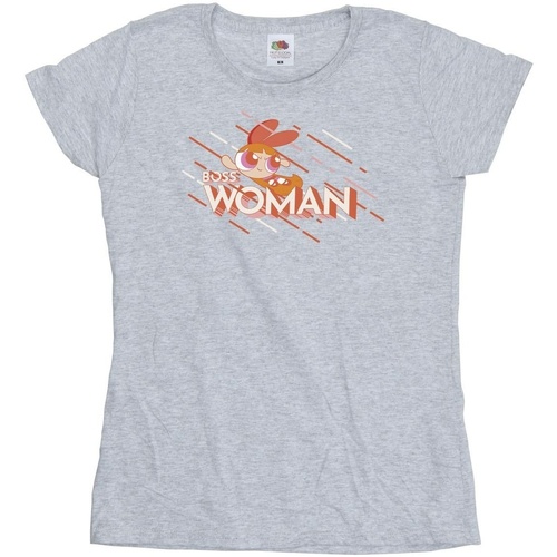 Abbigliamento Donna T-shirts a maniche lunghe The Powerpuff Girls BI52440 Grigio