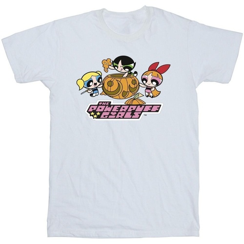 Abbigliamento Bambino T-shirt maniche corte The Powerpuff Girls Girls Pumpkin Bianco