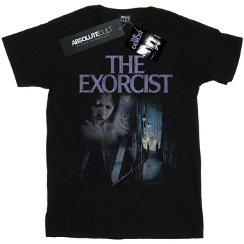 Abbigliamento Uomo T-shirts a maniche lunghe The Exorcist Distressed Steps Nero