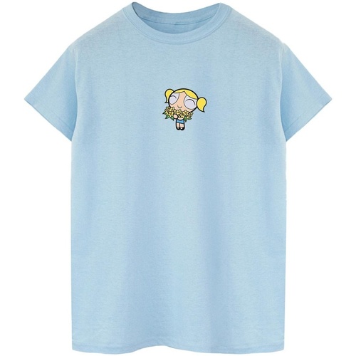 Abbigliamento Uomo T-shirts a maniche lunghe The Powerpuff Girls BI52490 Blu