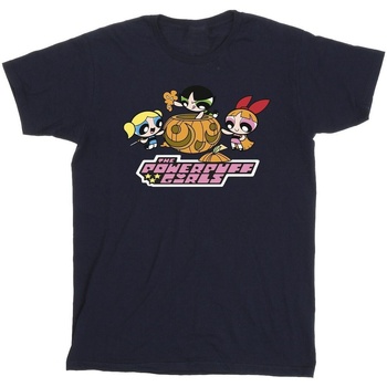Abbigliamento Uomo T-shirts a maniche lunghe The Powerpuff Girls Girls Pumpkin Blu
