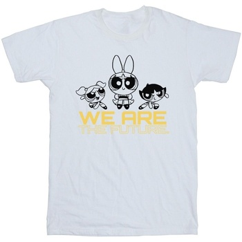 Abbigliamento Uomo T-shirts a maniche lunghe The Powerpuff Girls BI52525 Bianco