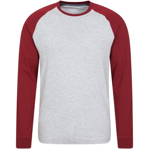 Abbigliamento Uomo T-shirts a maniche lunghe Mountain Warehouse Colby Rosso
