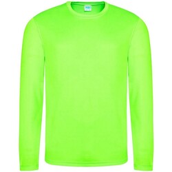 Abbigliamento Uomo T-shirts a maniche lunghe Awdis Cool JC002 Verde