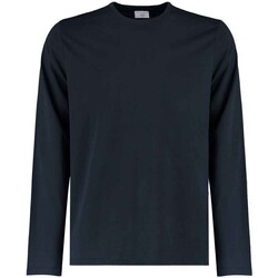 Abbigliamento Uomo T-shirts a maniche lunghe Kustom Kit K510 Blu