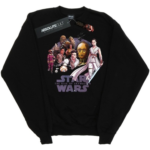 Abbigliamento Donna Felpe Star Wars: The Rise Of Skywalker Resistance Rendered Group Nero