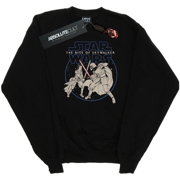 Abbigliamento Donna Felpe Star Wars: The Rise Of Skywalker Rey And Kylo Combat Nero