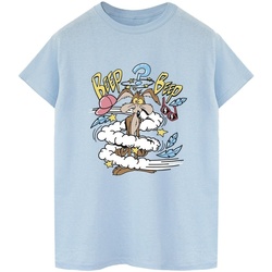 Abbigliamento Donna T-shirts a maniche lunghe Dessins Animés Coyote Daze Blu