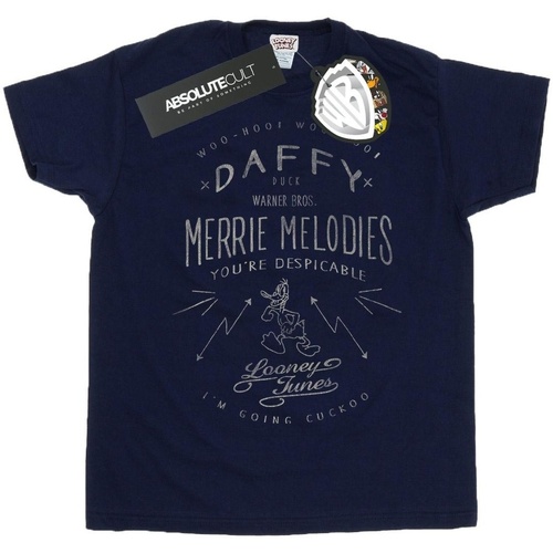 Abbigliamento Uomo T-shirts a maniche lunghe Dessins Animés Daffy Duck Despicable Blu