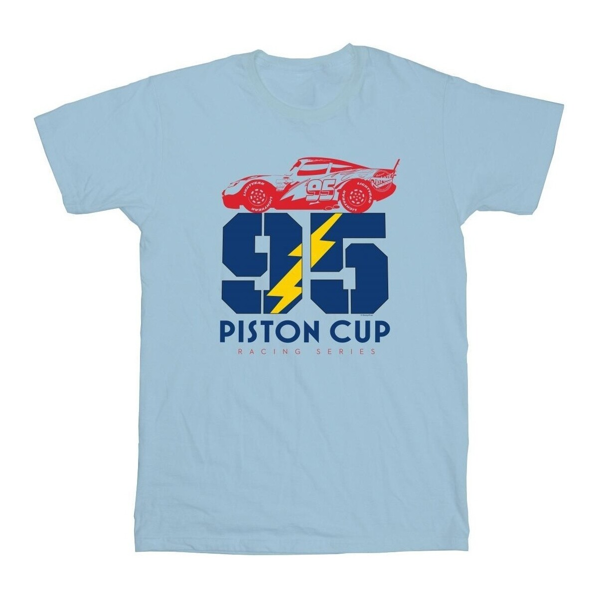 Abbigliamento Bambina T-shirts a maniche lunghe Disney Cars Piston Cup 95 Blu
