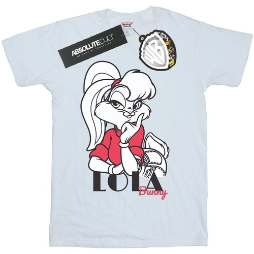 Abbigliamento Bambino T-shirt & Polo Dessins Animés Classic Lola Bunny Bianco