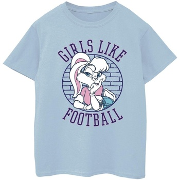 Abbigliamento Bambina T-shirts a maniche lunghe Dessins Animés BI50747 Blu