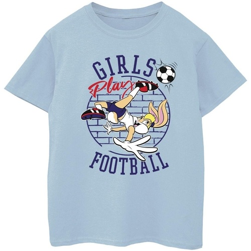 Abbigliamento Bambina T-shirts a maniche lunghe Dessins Animés BI50766 Blu