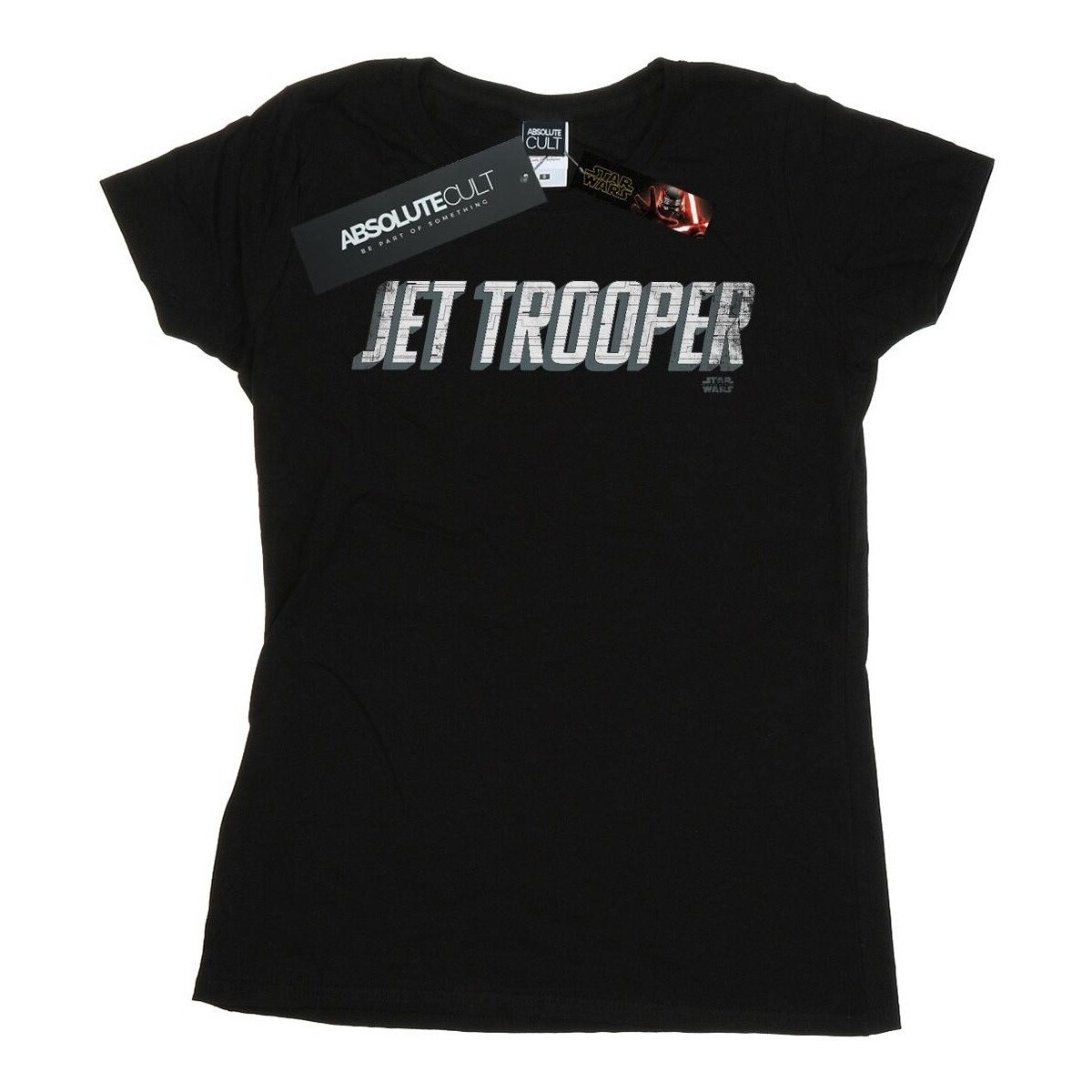 Abbigliamento Donna T-shirts a maniche lunghe Star Wars: The Rise Of Skywalker Jet Trooper Nero