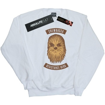 Abbigliamento Bambino Felpe Star Wars: The Rise Of Skywalker Chewbacca Resistance Hero Bianco