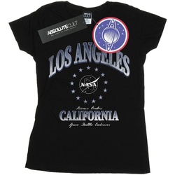 Abbigliamento Donna T-shirts a maniche lunghe Nasa California Science Centre Nero