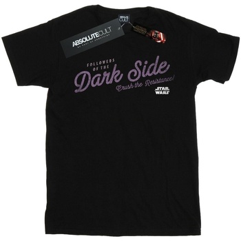 Abbigliamento Bambino T-shirt maniche corte Star Wars: The Rise Of Skywalker Dark Side Nero