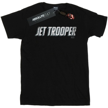 Abbigliamento Bambino T-shirt maniche corte Star Wars: The Rise Of Skywalker Jet Trooper Nero