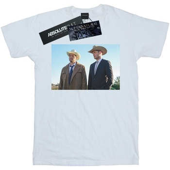 Abbigliamento Donna T-shirts a maniche lunghe Supernatural Stetson Boys Bianco