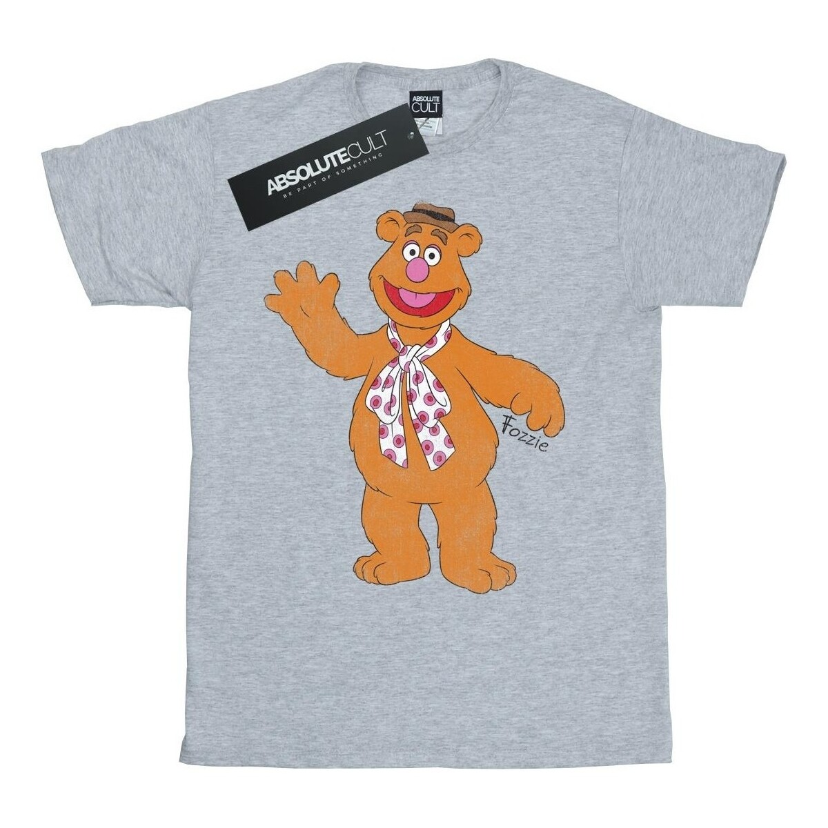 Abbigliamento Uomo T-shirts a maniche lunghe Disney The Muppets Classic Fozzy Grigio