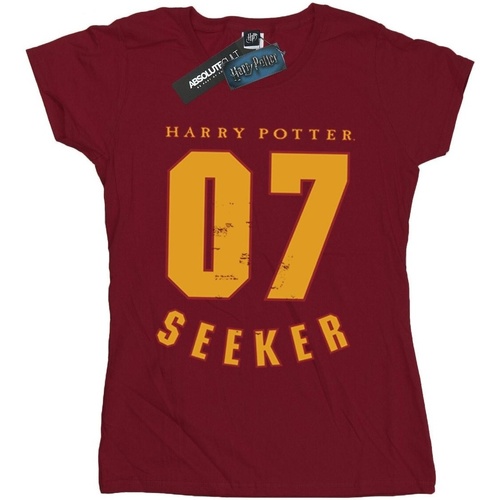 Abbigliamento Donna T-shirts a maniche lunghe Harry Potter Seeker 07 Multicolore