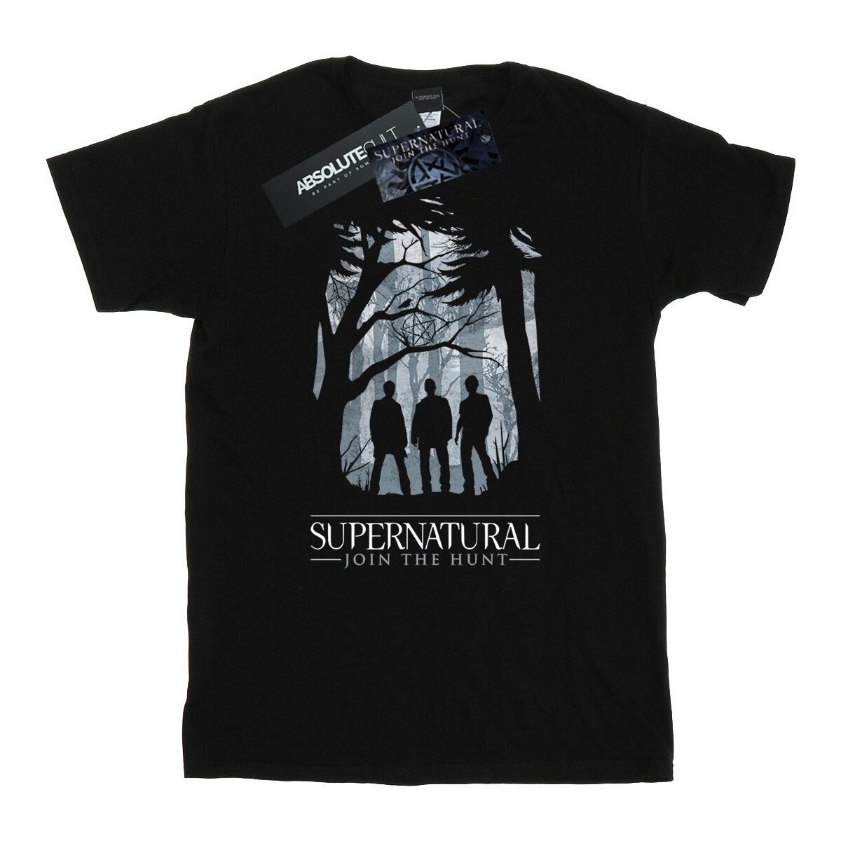 Abbigliamento Uomo T-shirts a maniche lunghe Supernatural Group Outline Nero