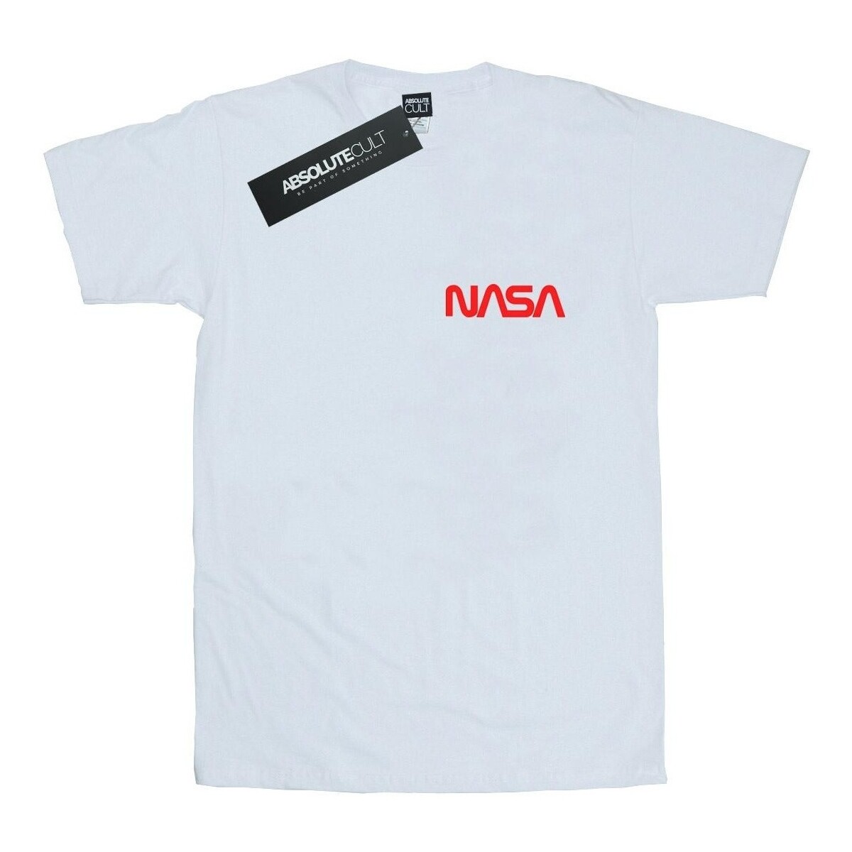Abbigliamento Uomo T-shirts a maniche lunghe Nasa Modern Logo Chest Bianco