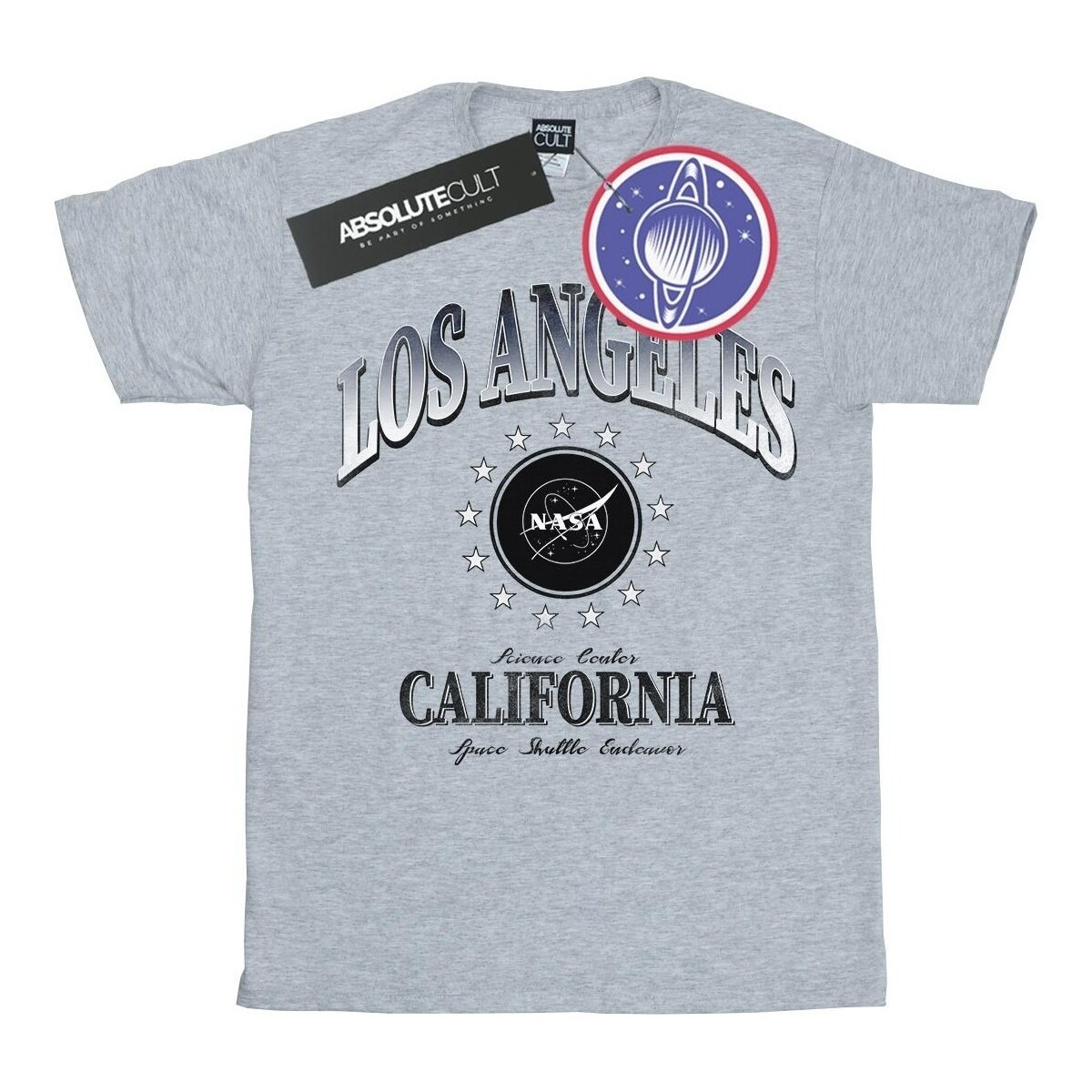 Abbigliamento Uomo T-shirts a maniche lunghe Nasa California Science Centre Grigio
