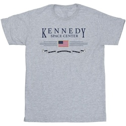 Abbigliamento Uomo T-shirts a maniche lunghe Nasa Kennedy Space Centre Explore Grigio