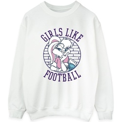 Abbigliamento Uomo Felpe Dessins Animés Lola Bunny Girls Like Football Bianco