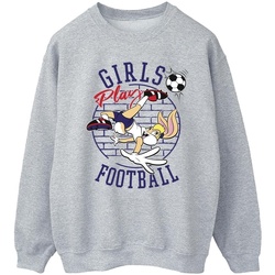 Abbigliamento Uomo Felpe Dessins Animés Lola Bunny Girls Play Football Grigio