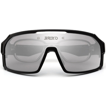 Orologi & Gioielli Occhiali da sole Briko A7I Load Modular Occhiali da sole, Nero/Grigio, 136 mm Nero