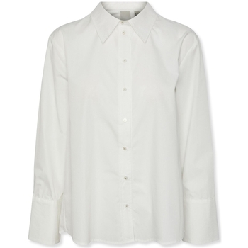 Abbigliamento Donna Top / Blusa Y.a.s YAS Roya Shirt L/S - Star White Bianco