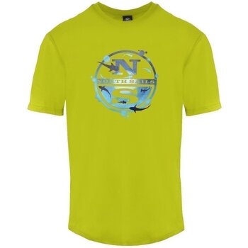 Abbigliamento Uomo T-shirt maniche corte North Sails maniche corte 9024120470 - Uomo Giallo