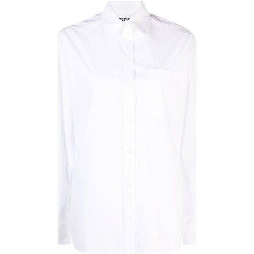 Abbigliamento Donna Camicie Moschino CAMICIA Bianco