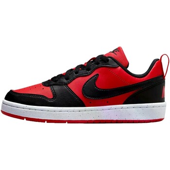 Scarpe Unisex bambino Sneakers Nike NIOS  COURT BOROUGH LOW RECRAFT DV5456 Rosso