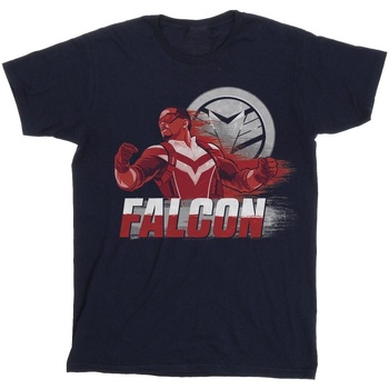 Abbigliamento Bambino T-shirt maniche corte Marvel The Falcon And The Winter Soldier Falcon Red Fury Blu