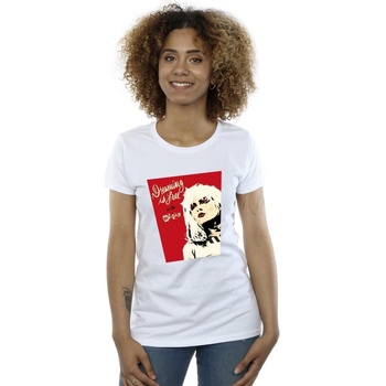 Abbigliamento Donna T-shirts a maniche lunghe Blondie Dreaming Is Free Bianco