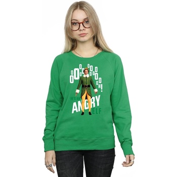 Abbigliamento Donna Felpe Elf Angry Verde