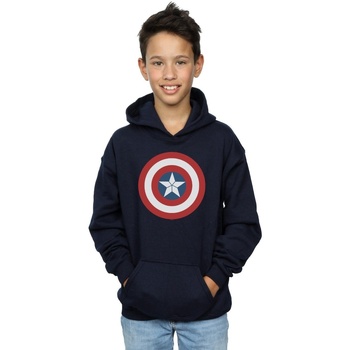 Abbigliamento Bambino Felpe Marvel Captain America Civil War Shield Blu