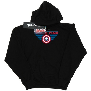 Abbigliamento Bambina Felpe Marvel Captain America Civil War Team Cap Nero